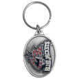 Columbus Blue Jackets® Carved Metal Key Chain